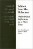 Book cover for "Echoes from the Holocaust".